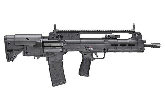 a close up of a gun